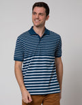 Cole Stripe Min Polo Shirt Pria