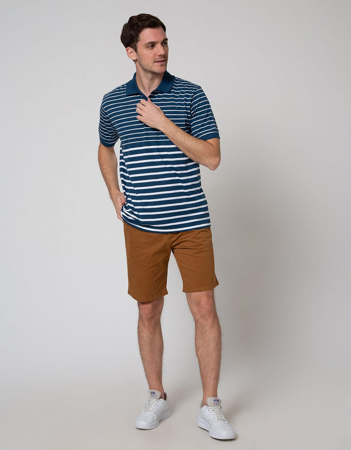 Cole Stripe Min Polo Shirt Pria