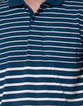 Cole Stripe Min Polo Shirt Pria