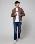 Cole Jacket Micro Bomber With Fast Stitch