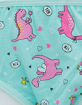 Kidz Too Brief Pack 3 Underwear Girls Dino Salur