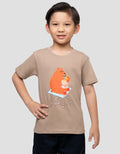 LITTLE M BEAR HUNGRY KAOS ANAK LAKI-LAKI