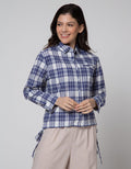 Nevada Kemeja Lengan Pendek Top Cotton Check