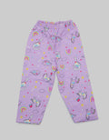 Pipiniko Top - Bottom Piyama Girls Full Print Rainbow Dino