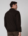 Cardinal Casual Jaket Collar Pria