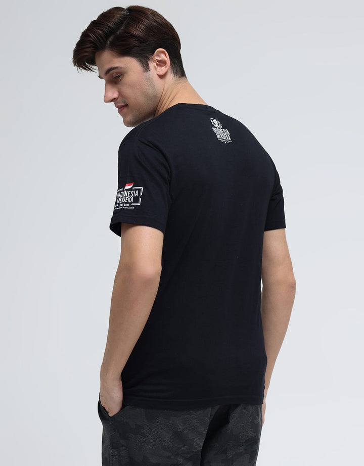 Cardinal Indonesia Wording Print Kaos Pria