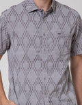 Cardinal Casual Full Print Kemeja Pria