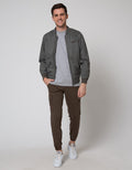 Cardinal Casual Jaket Bomber Pria