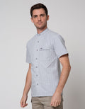 Cardinal Casual Up Collar Kemeja Pria