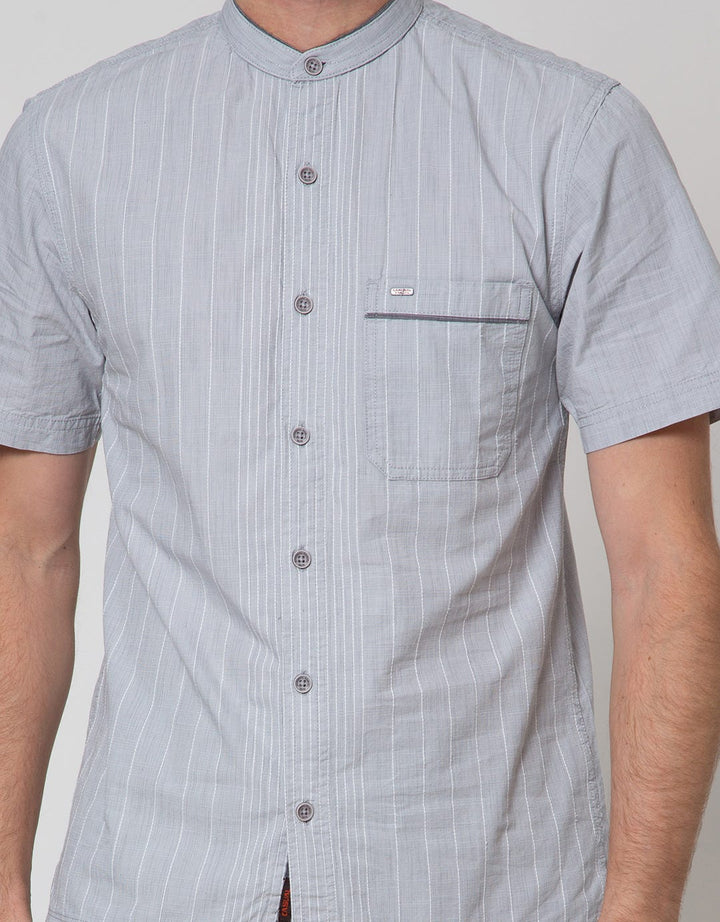 Cardinal Casual Up Collar Kemeja Pria