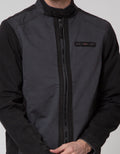 Cardinal Casual Jaket Collar Clip Pria