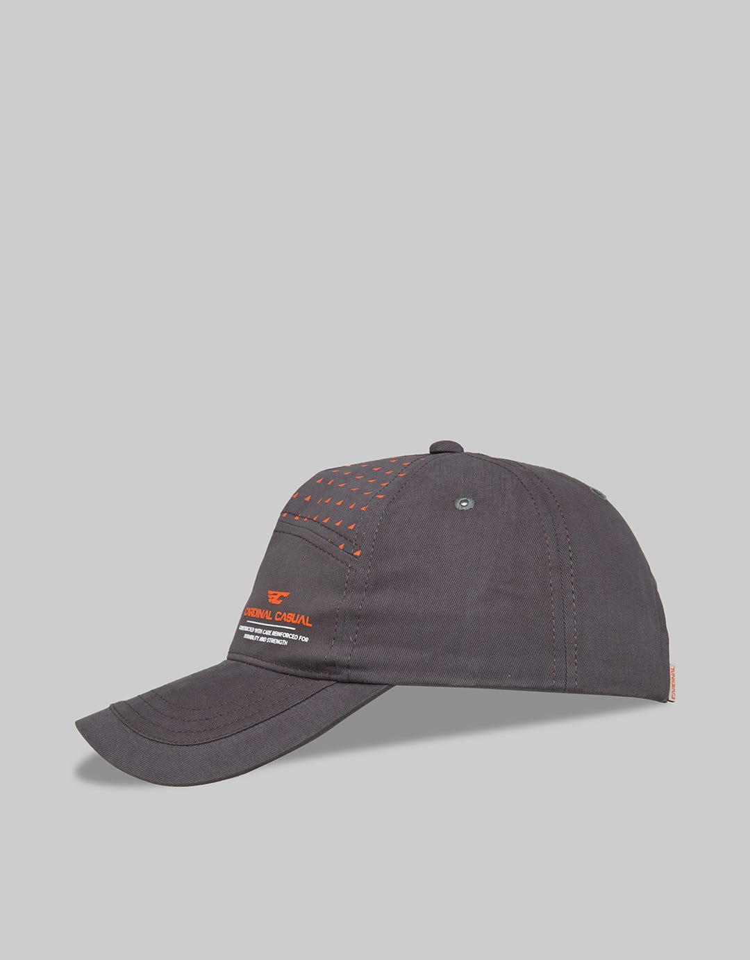 Cardinal Triangel Print  Kasual Topi