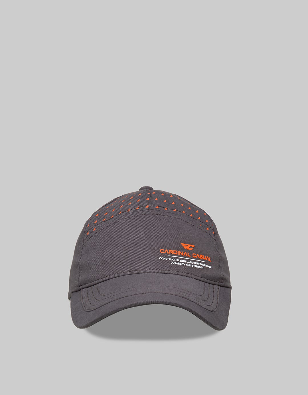 Cardinal Triangel Print  Kasual Topi