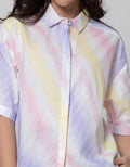 Nevada Kemeja Lengan Pendek Cotton Tie Dye