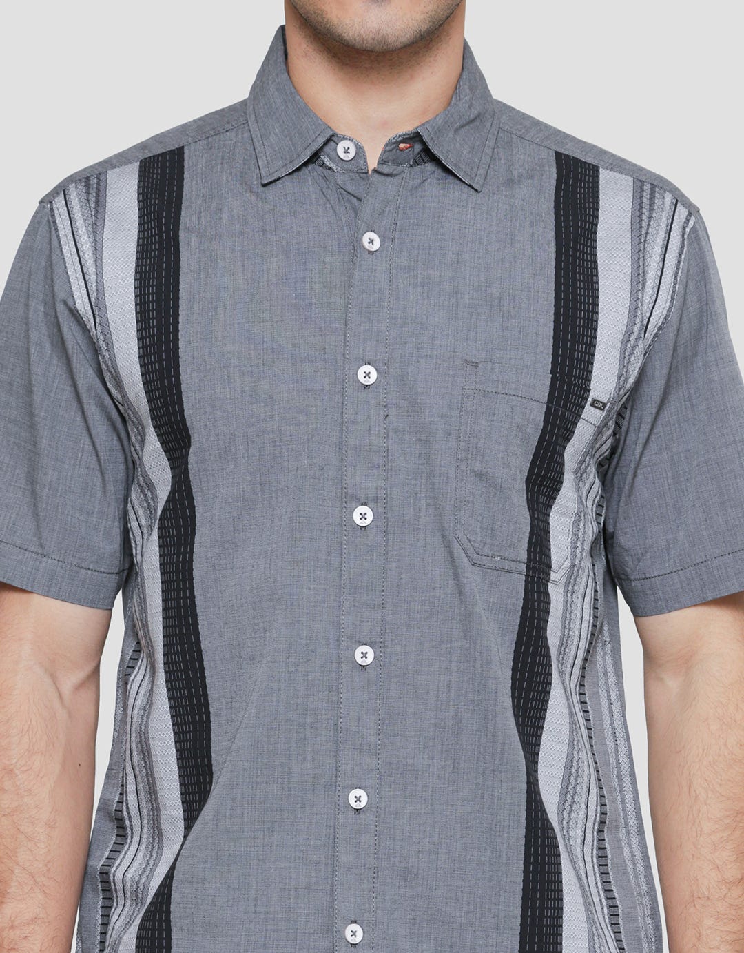 Cardinal Casual Jakar00110P Color Stripe Men's Casual Shirt