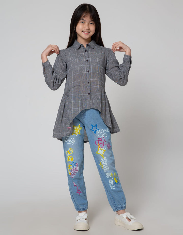 Cardinal Kids Girl Mermaid Kemeja Anak Perempuan