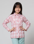Cardinal Kids Girl Plaid Shirt