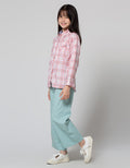 Cardinal Kids Girl Plaid Shirt