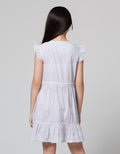 Cardinal Kids Girl Ruffle Stripe Dress