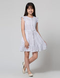 Cardinal Kids Girl Ruffle Stripe Dress