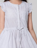 Cardinal Kids Girl Ruffle Stripe Dress