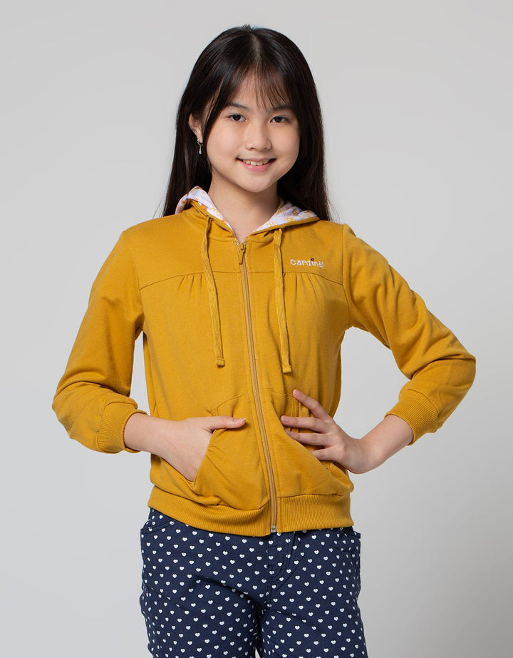 Cardinal Kids Girl Hoodie With Zipper Sweater