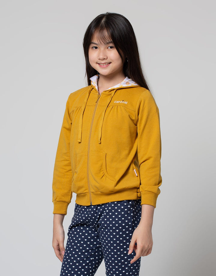 Cardinal Kids Girl Hoodie With Zipper Sweater