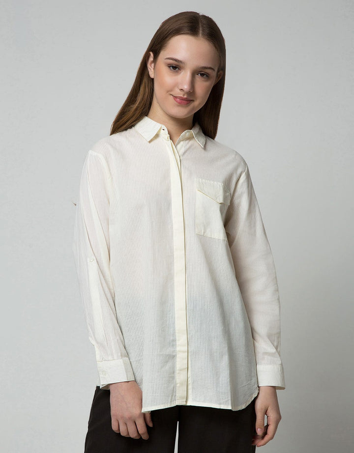 Lois Girl Suede Plain Women's Shirt