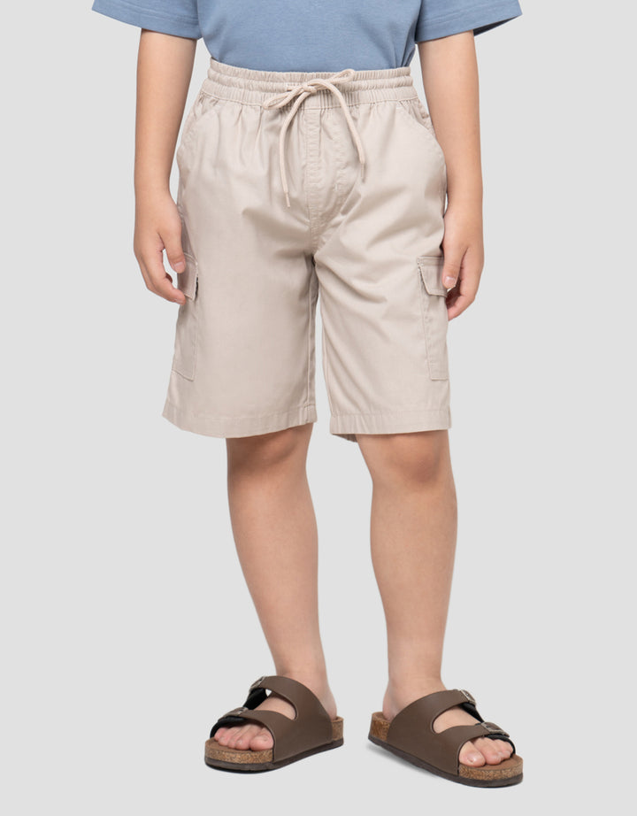 LITTLE M POCKET VELCRO CELANA PENDEK ANAK LAKI-LAKI