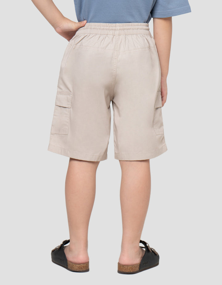 LITTLE M POCKET VELCRO CELANA PENDEK ANAK LAKI-LAKI