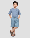 LITTLE M POCKET VELCRO CELANA PENDEK ANAK LAKI-LAKI