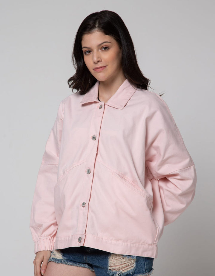 Nevada Denim Bomber Jaket Wanita