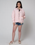Nevada Denim Bomber Jaket Wanita