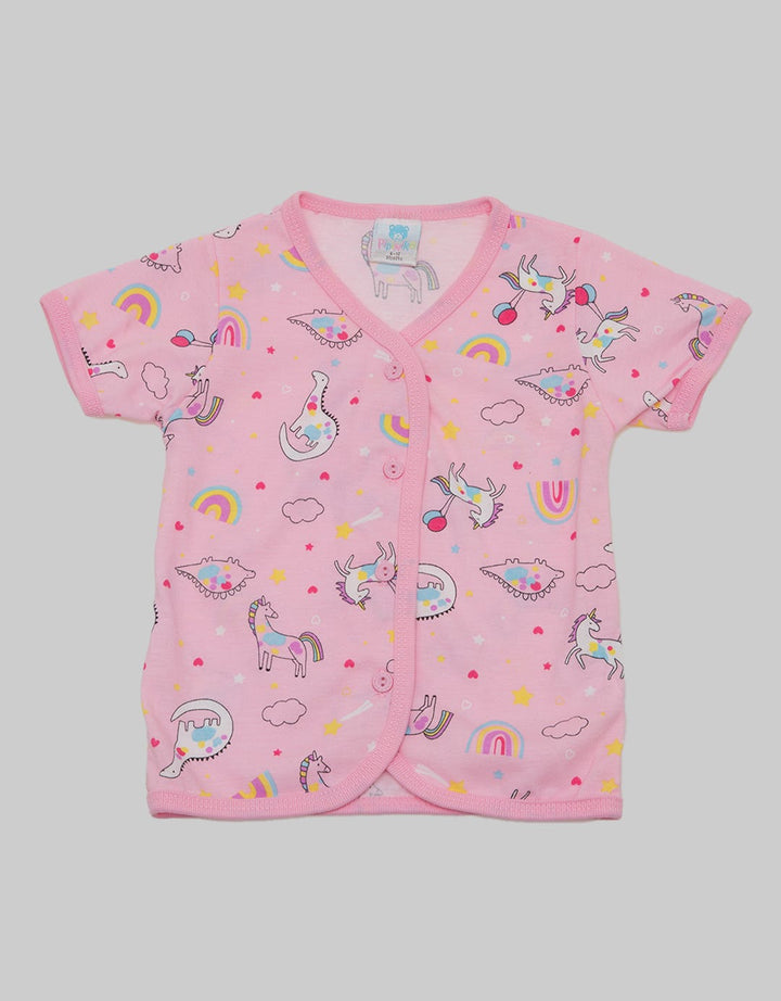 Pipiniko Short Sleeve T-Shirt Pendek Rainbow Dino