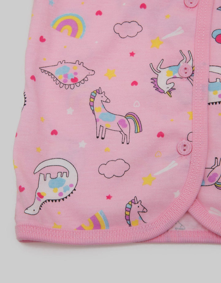 Pipiniko Short Sleeve T-Shirt Pendek Rainbow Dino