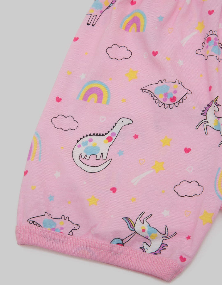 Pipiniko Dino Rainbow Celana Pendek Anak Bayi