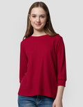 Connexion Waffle Plain Kaos Wanita