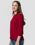 Connexion Waffle Plain Kaos Wanita