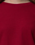 Connexion Waffle Plain Kaos Wanita