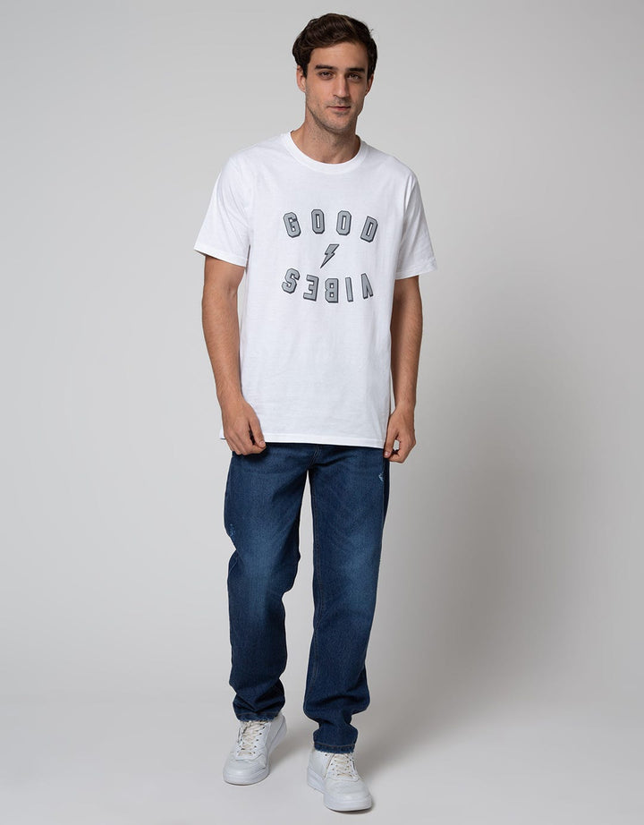 Nevada Tapered Ripped Celana Jeans Pria