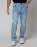 Nevada Men's Slim Fit Ripped Denim