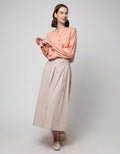 Nevada Basic Ruffle Women's Long Skirt