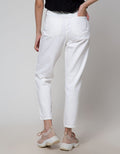 Nevada Denim Long Pants Mom Fit W Side