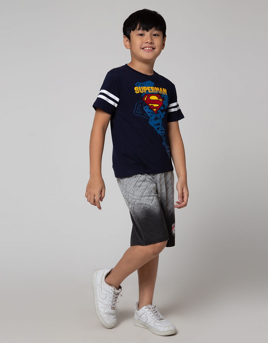 Marvel Diagonal Stripe Celana Pendek Anak