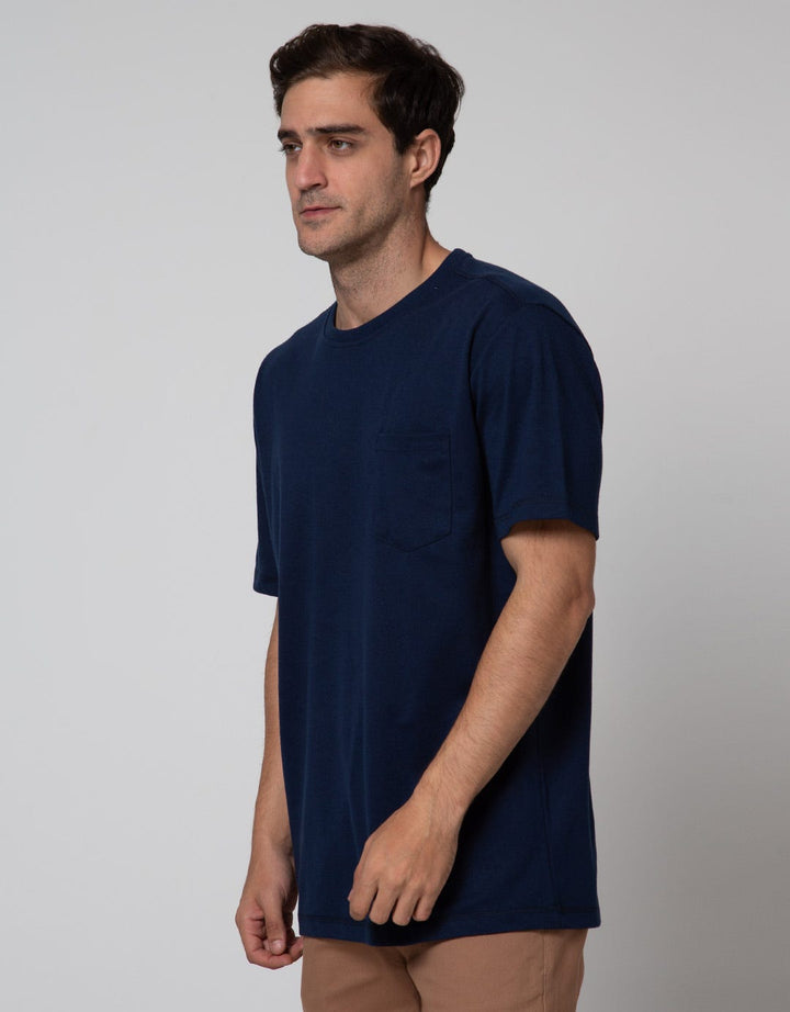 Cole Basic Tee Kaos Kasual Pria