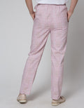 Details Flap Attached Belt Women's Long Pants