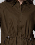Details of Drawstring Waist Dress for Women