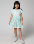 Little M Short Sleeve Midi Dress Daily Fp Unicorn Magical