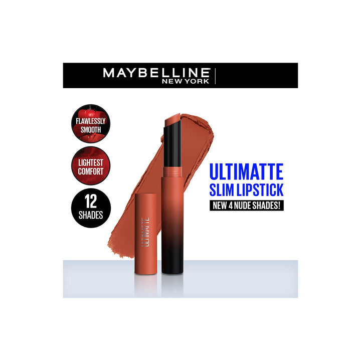Maybelline Color Sensational Ultimatte Slim Lipstick - 888 More Caramel 1.7 gr