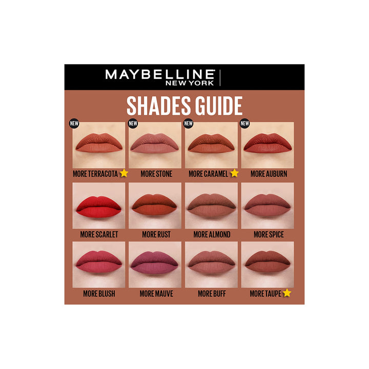 Maybelline Color Sensational Ultimatte Slim Lipstick - 888 More Caramel 1.7 gr